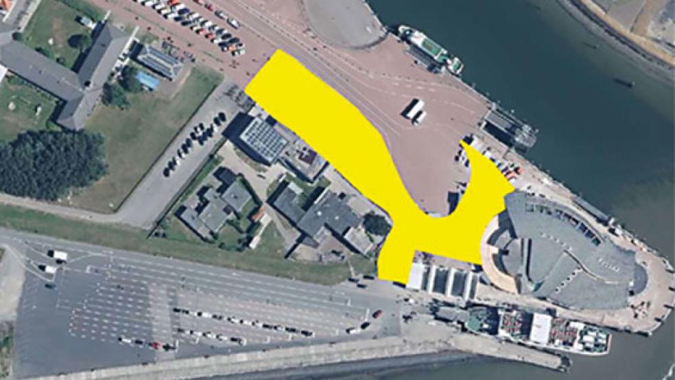 Ab sofort ist auf Norderney im Bereich des Hafens am Anleger der Reederei Norden-Frisia AG und im erweiterten Bereich der Bushaltestellen eine Mund-Nase-Bedeckung zu tragen. © Foto: Landkreis Aurich