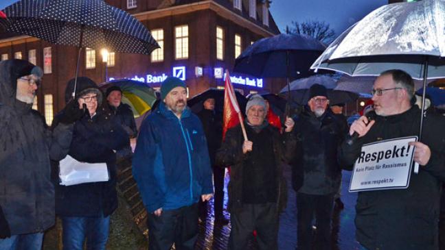 Montag »Menschenkette«