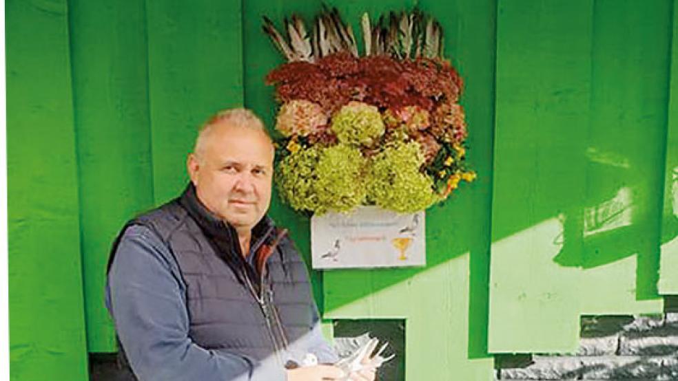 Winfried Helmerichs entschied die Jungtauben-Meisterschaft für sich. © Foto: privat