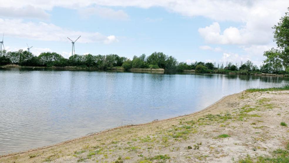 Eckpunkte werden noch nicht verraten: Für den Badesee Holtgaste wird derzeit ein Gesamtkonzept erarbeitet. © Foto: Boelmann