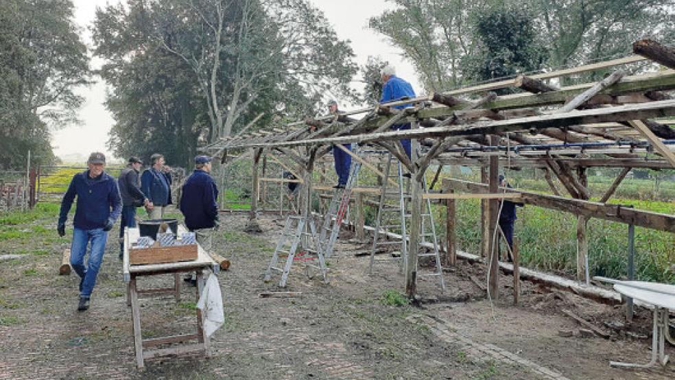 An zwei Tagen in der Woche sind die ehrenamtlichen Helfer des Arbeitskreises auf dem Melkstand aktiv. © Foto: privat