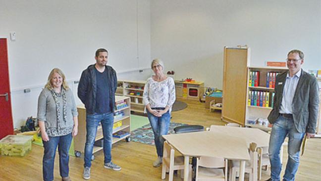 Wilhelmine-Siefkes-Schule zum vorläufigen Kindergarten umfunktioniert