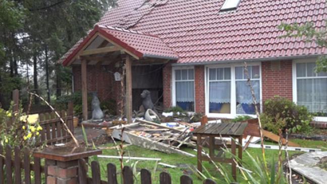 Explosion: Zwei Menschen in Lebensgefahr