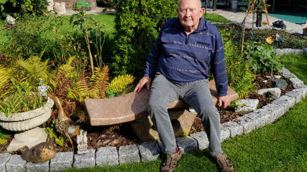 Noch heute ist sein Garten eine seiner Leidenschaften. Den »grünen Daumen«, so sagt Tjardes, habe er von seiner Frau übernommen. © Foto: Born