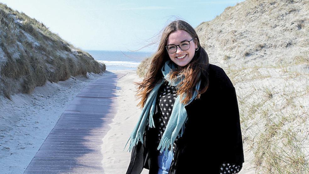 Tilka Fugel aus Ostrhauderfehn, sie ist Mediengestalterin, hat mit einem Postkartenentwurf einen Wettbewerb zur Aktion »Wachsende Kunst« gewonnen. © Foto: privat