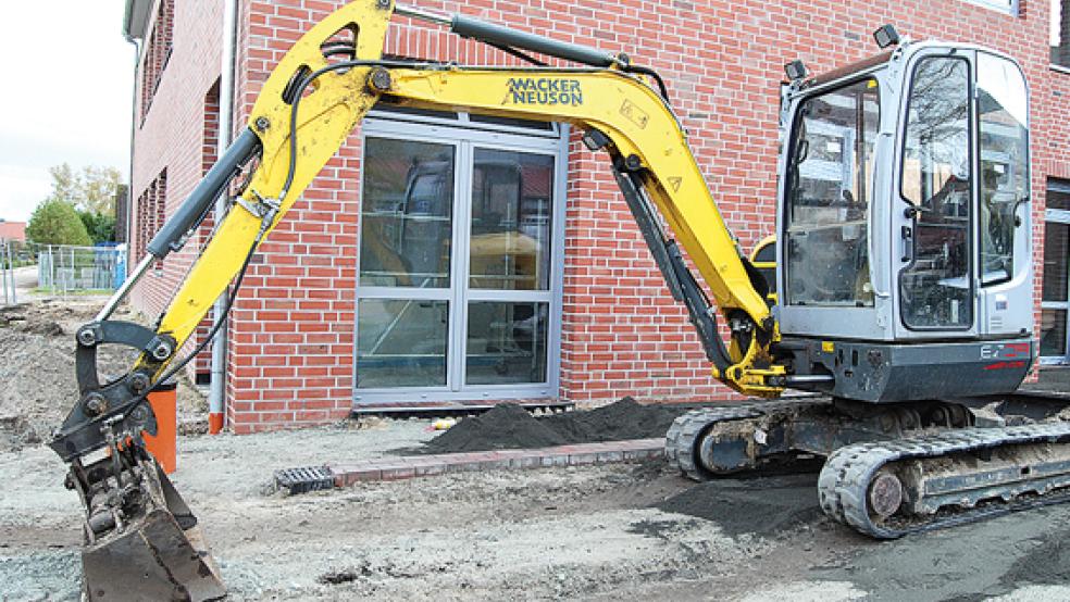 Derzeit investiert die Gemeinde Bunde in ihr neues Familienzentrum, Eine Krippe und ein Kindergarten sind in Planung. © Foto: Hoegen