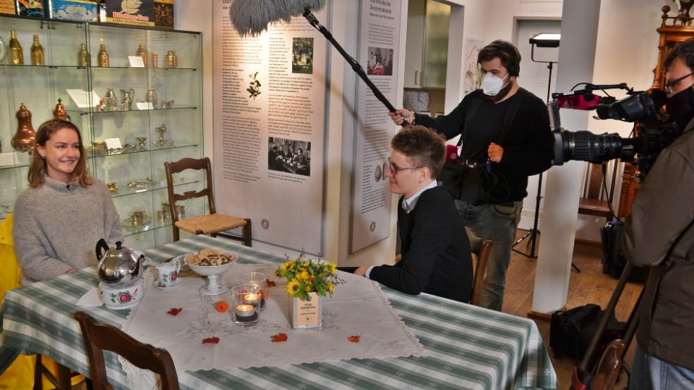 Gedreht wurden die Szenen am Montag für einen Beitrag im Sat.1 Regional-Programm, der bereits heute Nachmittag um 17.30 Uhr zu sehen sein wird. © Foto: Ammermann