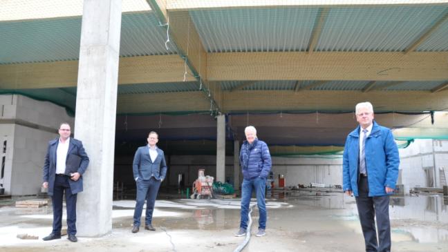 Edeka-Center: Richtfest nur im kleinen Kreis