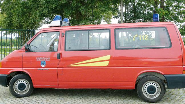 Bunde versteigert Feuerwehrauto