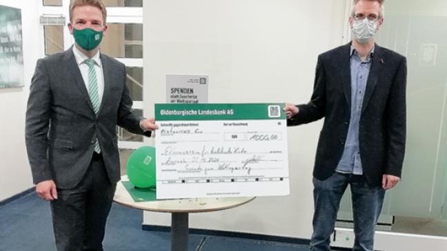 Geldsegen für Elternverein krebskranker Kinder