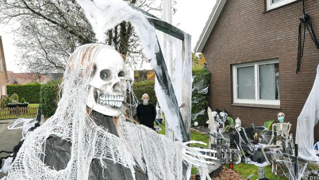 Das gruselige Halloween-Haus von Holthusen
