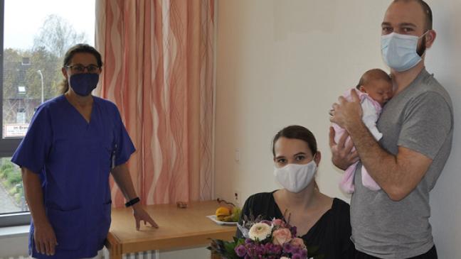 Sophie Carolin ist das 1000. Baby