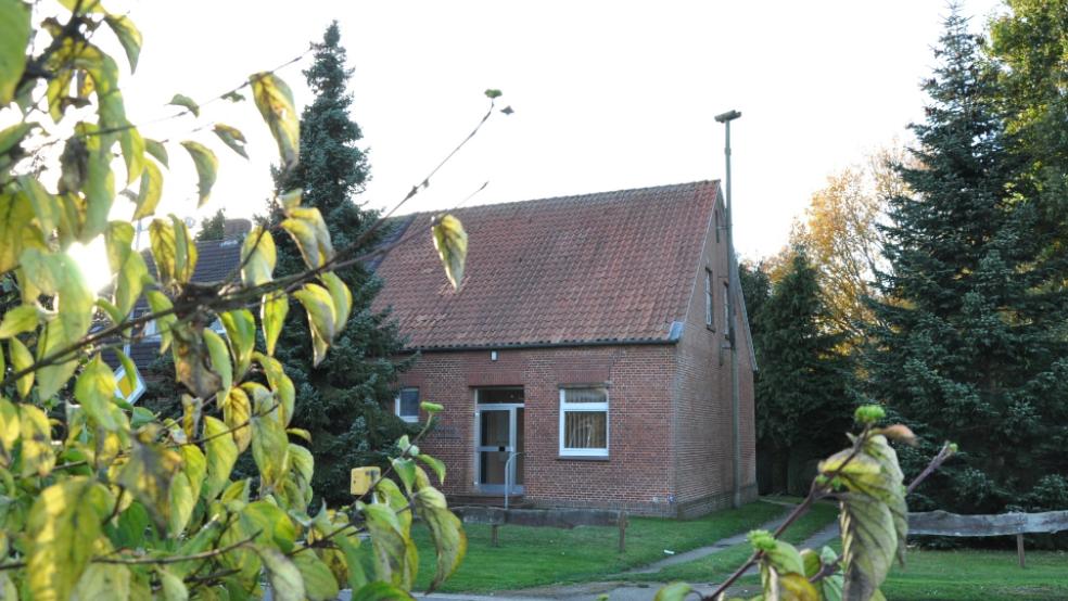 Sanierungsbedürftig: das Dorfgemeinschaftshaus in Kirchborgum. Es soll eine neue Begegnungsstätte entstehen. © Foto: Boelmann