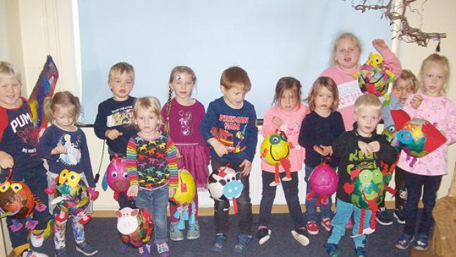 Eine »Martinsgans« aus Teig