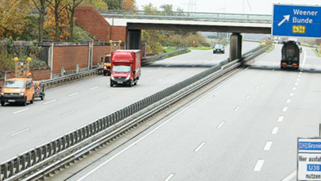 Autobahnbrücke in Beschotenweg wird repariert