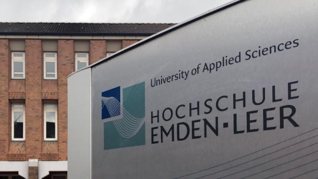 Großeinsatz an  Emder Hochschule