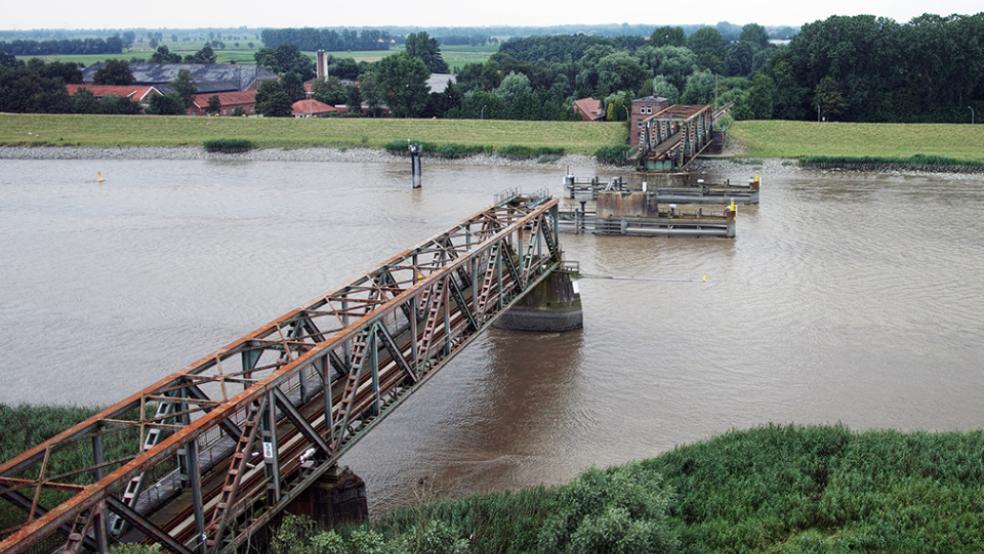 Wird ein Segment der Friesenbrücke erhalten, um es als erlebbares Denkmal aufzustellen?. © Foto: Ingenieurbüro Drecoll