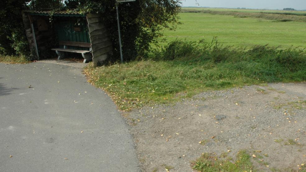 An der Ecke Amelborgster Weg/Toter Weg in Jemgum soll die Kita entstehen. © Foto: Szyska