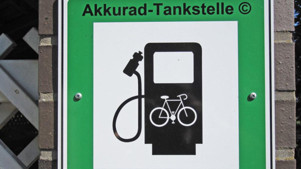 Auch in Weener soll man bald E-Bikes laden können. © Foto: Pixabay