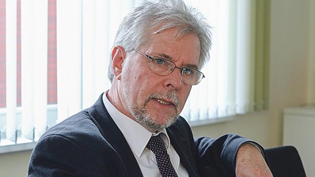 Martin Heimbucher hält Adventspredigt