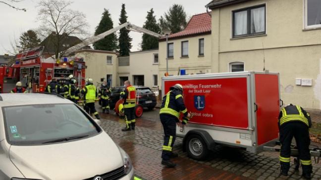 Schwelbrand löst Großeinsatz aus