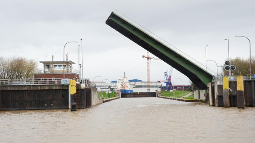 Freie Fahrt durch die Seeschleuse bleibt auch während der anstehenden Modernisierung gewährleistet. © Archivfoto: Hanken