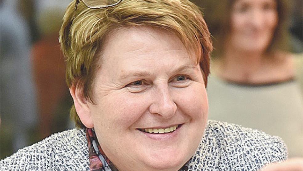 Hanne Modder hat gute Nachrichten für Leer. © Foto: privat