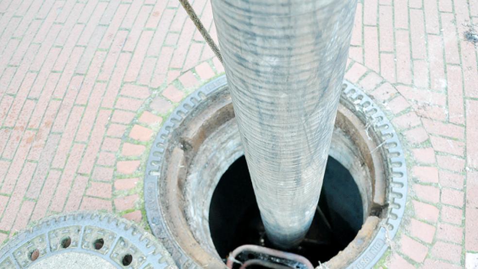 In Jemgum werden die Kanalgebühren erhöht. © Foto: Boelmann