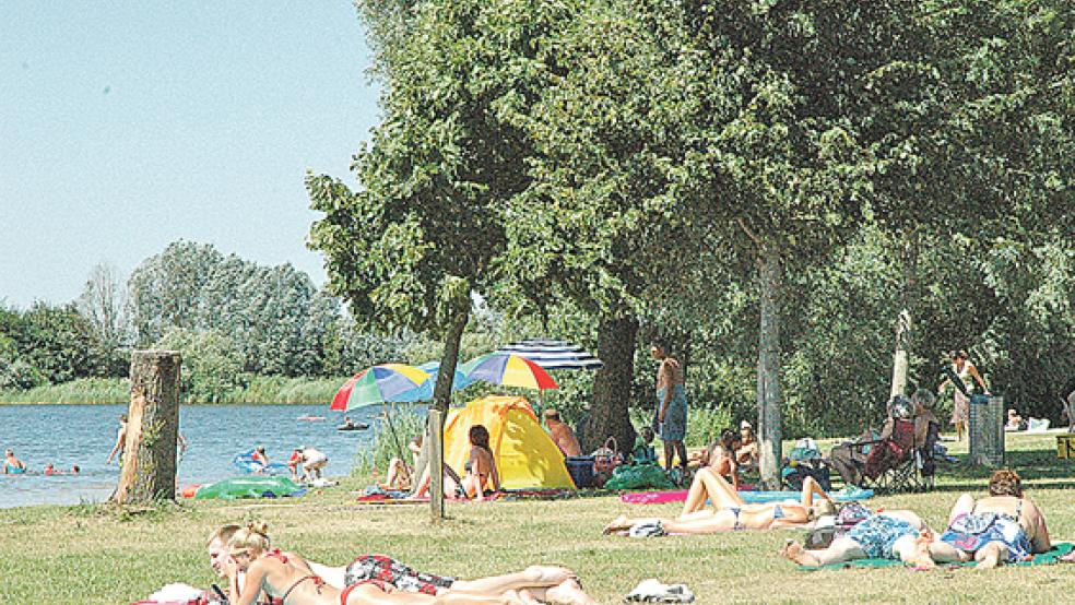 Mit dem Projekt »Freizeitanlage Holtgaste« soll sich am Badesee der Gemeinde Jemgum einiges tun. © Archivfoto: Szyska