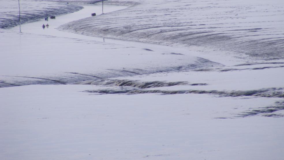 Ein Ausflug vom Strand ins Watt kann gefährlich werden. © Symbolfoto: Szyska
