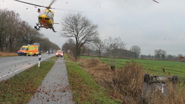 Mit Rettungshubschrauber in Klinik