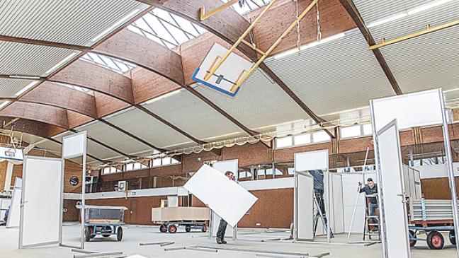 Testphase für  Impfzentrum startet