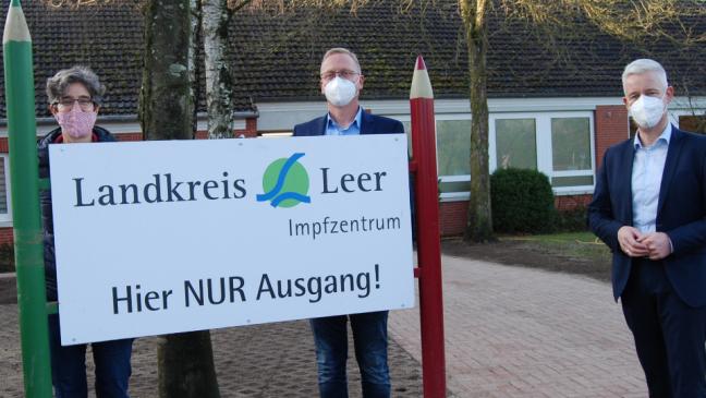 RZ besichtigt neues Corona-Impfzentrum