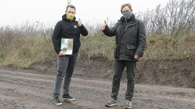 Fahrschule steuert Naturprojekt an