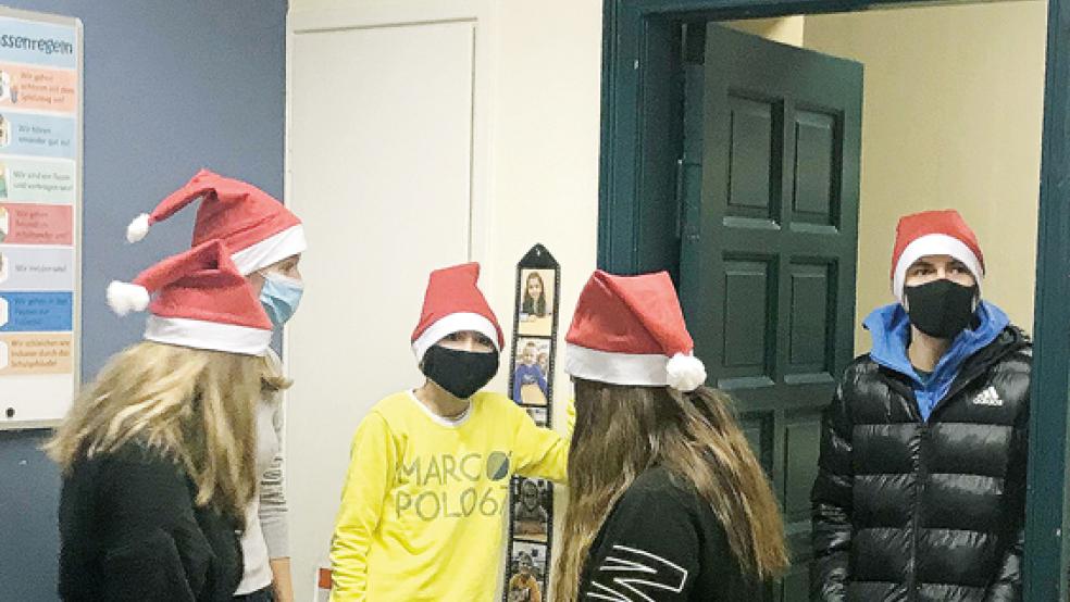 Die älteren Schüler wurden auch in die Wunschbaum-Aktion einbezogen. © Foto: Pestalozzischule