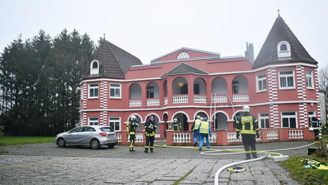 Großbrand in früherer Ziegelei