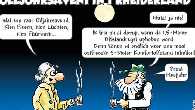 Ein ruhiger Jahreswechsel - mit so viel Abstand wie nötig