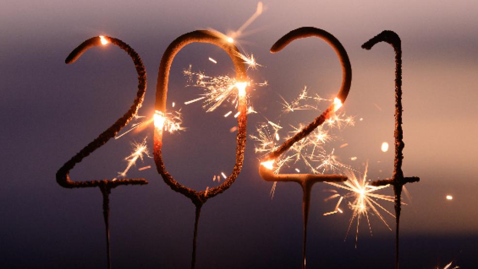Die RZ wünscht allen Leserinnen und Lesern alles Gute für 2021! © Foto: Kahnert (dpa)