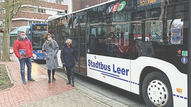 Neue Fahrzeuge im Stadtbus-Verkehr unterwegs