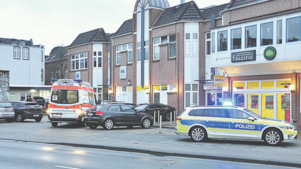 Der Tatort am Bahnhofsring. Hier kam es am Montag zu der Gewalttat. © Wolters