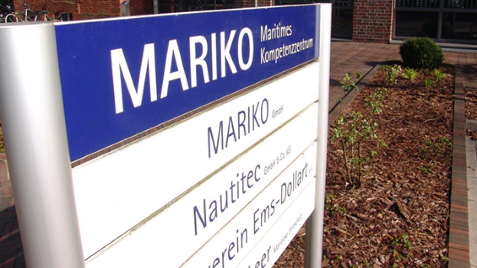 Im Maritimen Kompetenzzentrum, kurz Mariko, direkt gegenüber der Kreisverwaltung in Leer wird die Sitzung des Finanzausschusses für Zuhörer am Dienstag auf einer Videoleinwand übertragen.  © Foto: Archiv