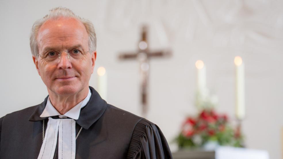 »Der Gedenktag ist zugleich ein Auftrag für die Gegenwart«, so Regionalbischof Dr. Detlef Klahr. © Foto: Sprengel Ostfriesland-Ems