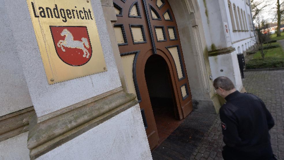 Im Prozess am Landgericht in Aurich blieben auch am vierten Verhandlungstag einige Fragen offen. © Symbolfoto: Jaspersen (dpa)
