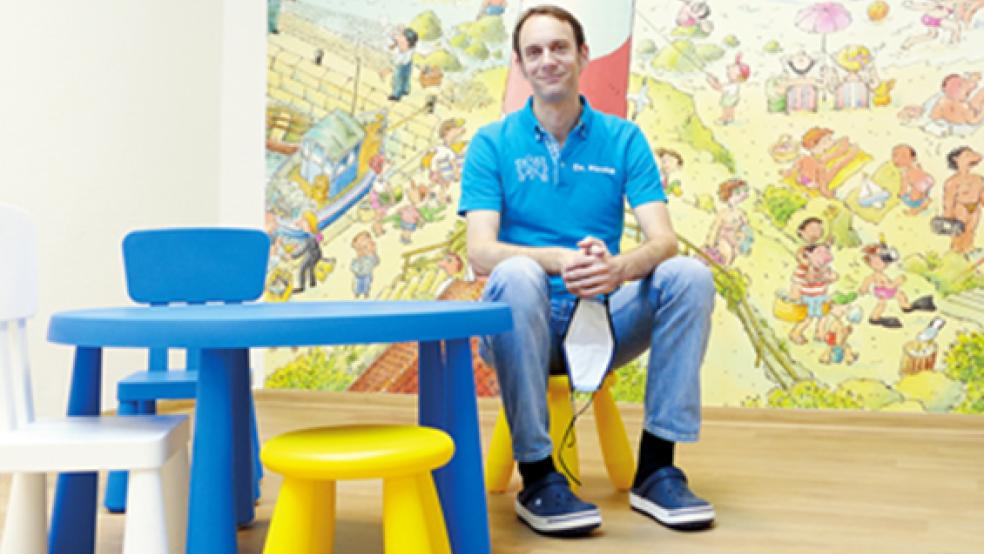 Der Kinderarzt verfügt über eine Neuropädiatrie-Fachausbildung. © Foto: Jürgens