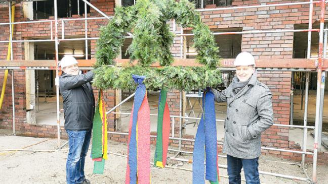 Krone für neue Intensivstation am »Borro« gerichtet