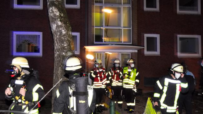 Mann aus verrauchter Wohnung gerettet