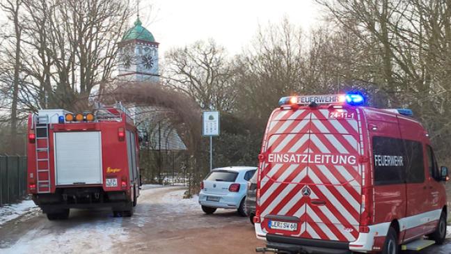 Neben dem »Hessetoorn« gezündelt