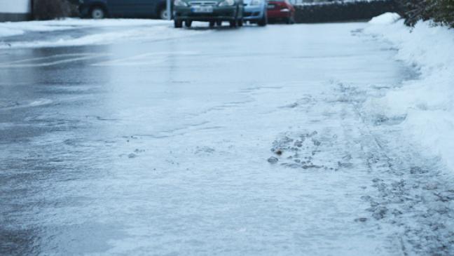 Glätte: Schüler blieben zuhause