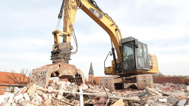 Geschäft weicht für Wohnungsbau