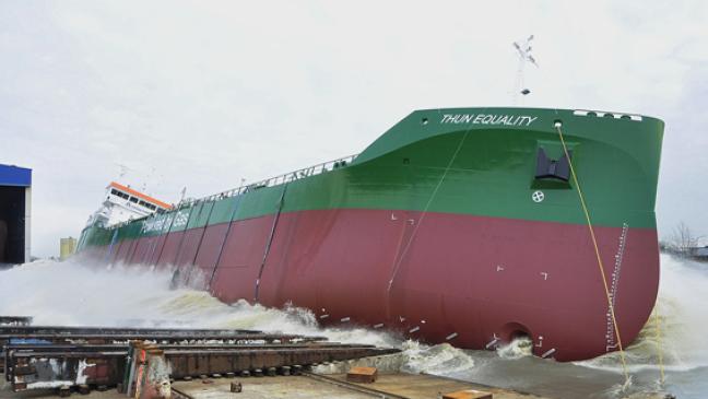 Ferus Smit lässt die »Thun Equality« vom Stapel